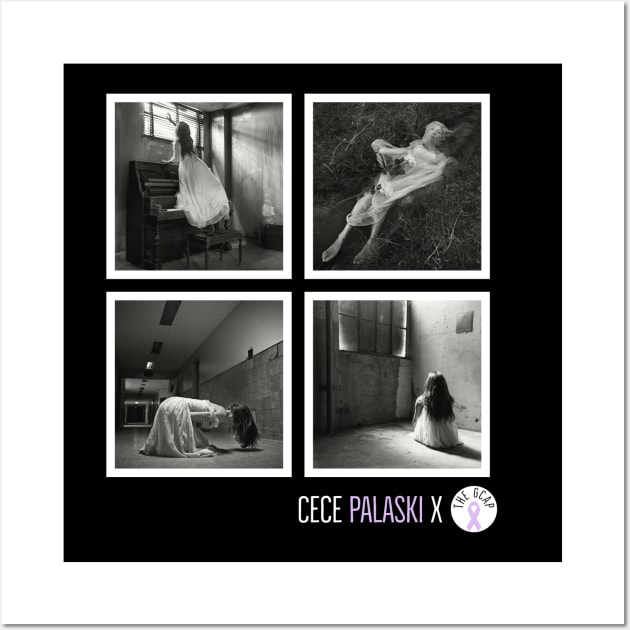 Artist Special - Cece Palaski (light) T-Shirt B&W Wall Art by The GCAP Shirts and Merch